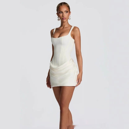 Summer Corset Dress Graceful Sleeveless Short Dresses For Party Wedding Evenning Clothing